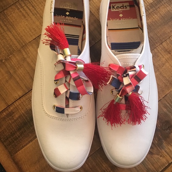 kate spades keds size 9 - Picture 2 of 5
